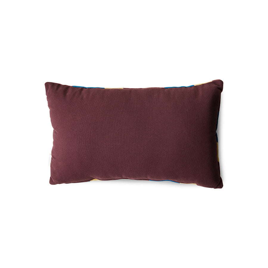 Striped velvet pillow Speakeasy