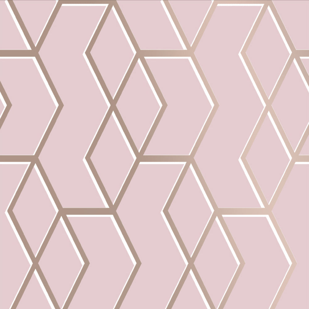 Archetype Pink Wallpaper