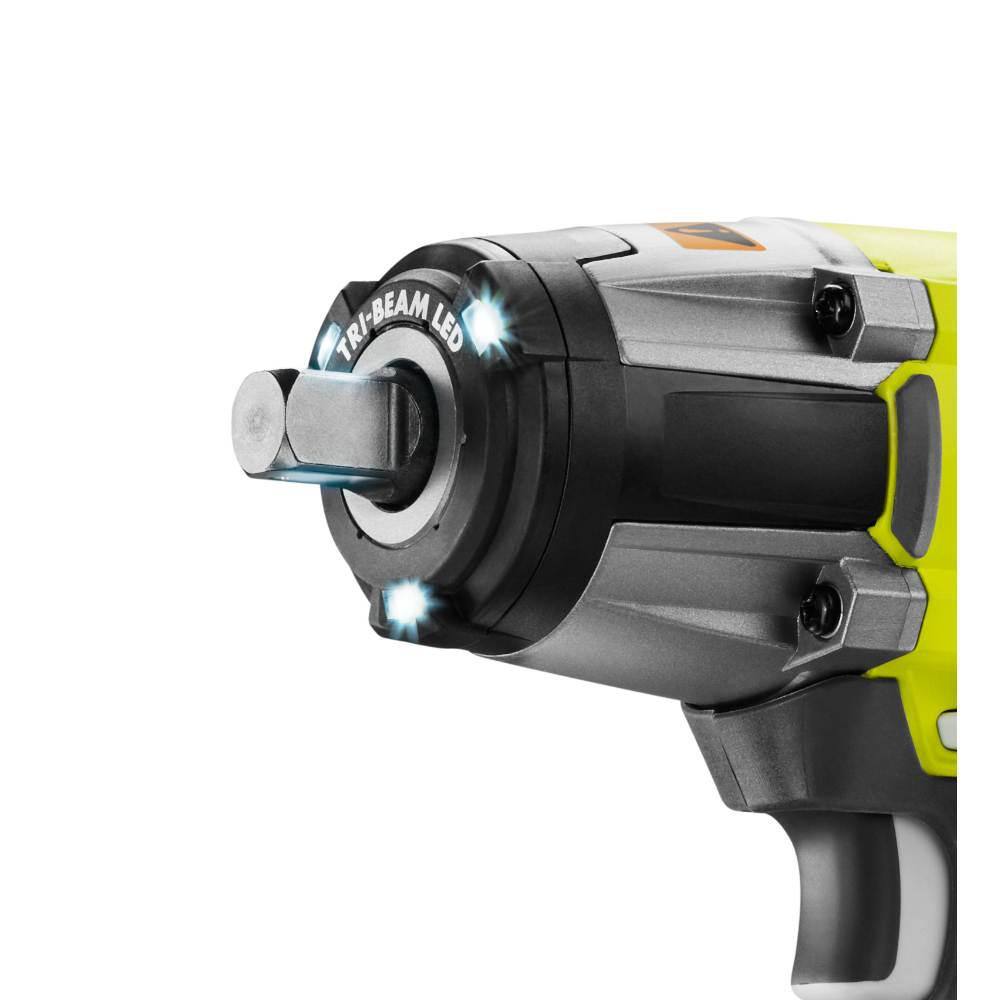 RYOBI ONE+ 18V Cordless 3-Speed 12 in. Impact Wrench (Tool-Only) P261