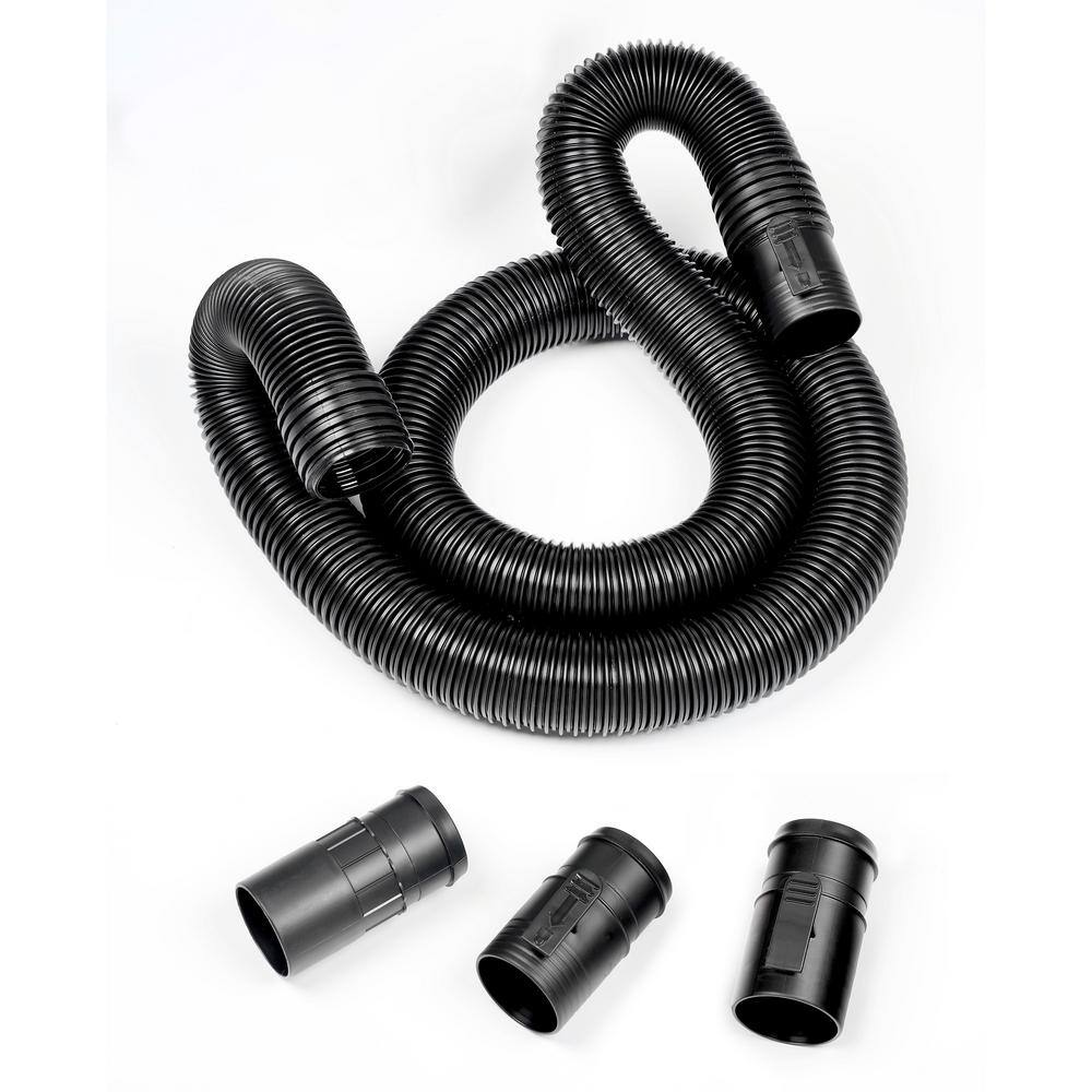 RIDGID 2-12 in. x 7 ft. Dual-Flex Tug-A-Long Locking Vacuum Hose for RIDGID WetDry Shop Vacuums LA2520