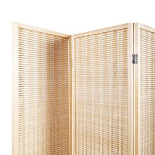 71.66 in. x 6 ft. Bamboo Pine Decorative Screen Panel (Includes 6 Panels) RichM731SCR01