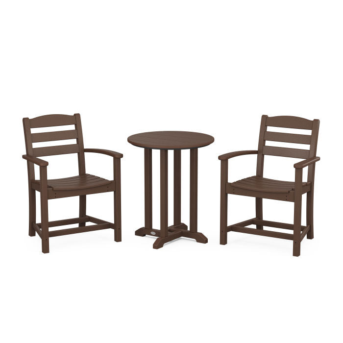 Polywood La Casa Café 3-Piece Round Dining Set PWS1299-1