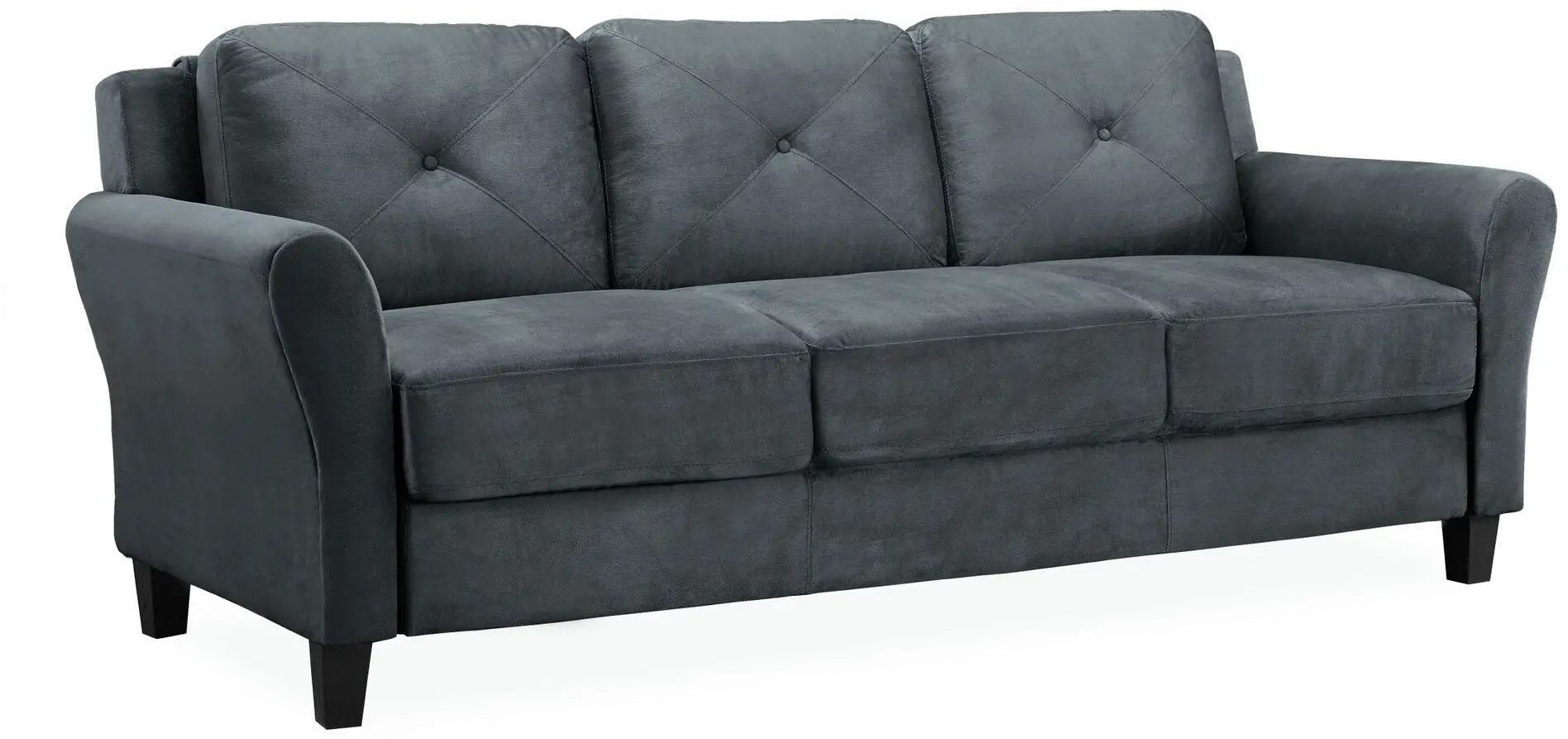 Harvard Dark Gray Sofa