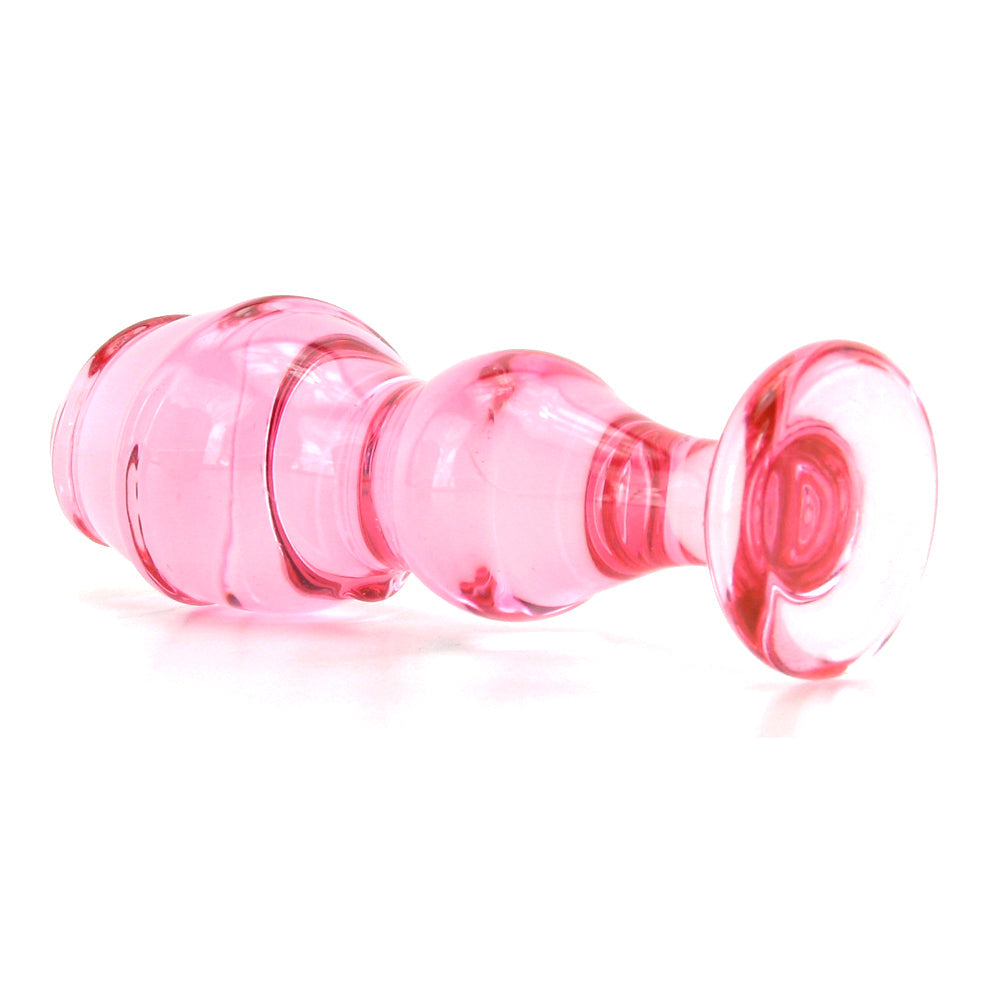 Icicles No. 27 Glass Plug in Pink