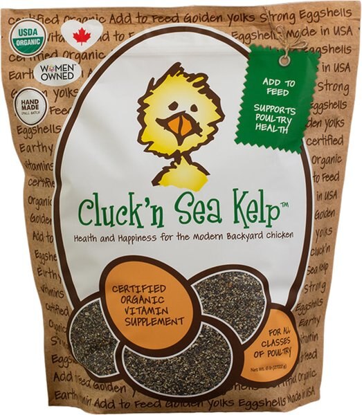 Treats for Chickens Cluck'n Sea Kelp Poultry Treats