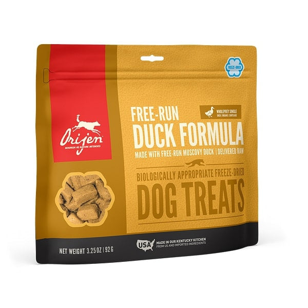 ORIJEN Freeze Dried Free Run Duck Dog Treats andndash; Pet Empire and Supplies