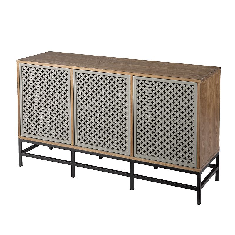 Southern Enterprises Sulhaly 3-Door TV Stand