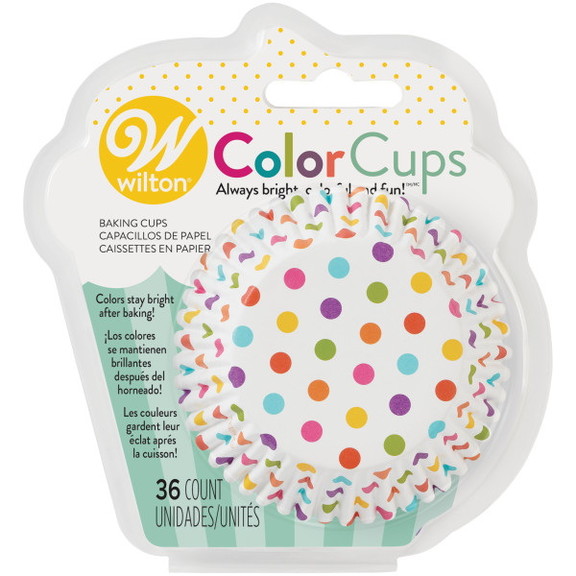 Wilton 415 0627 Polka Dot ColorCups Cupcake Liners...