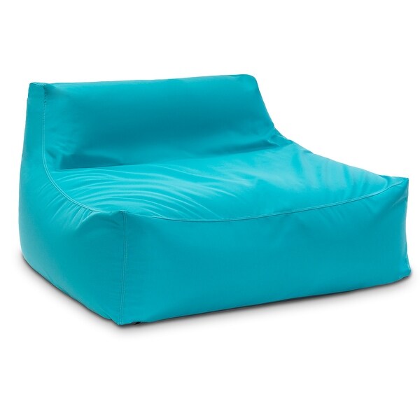 Jaxx Lavista Outdoor Bean Bag Loveseat / Modern Patio Sofa