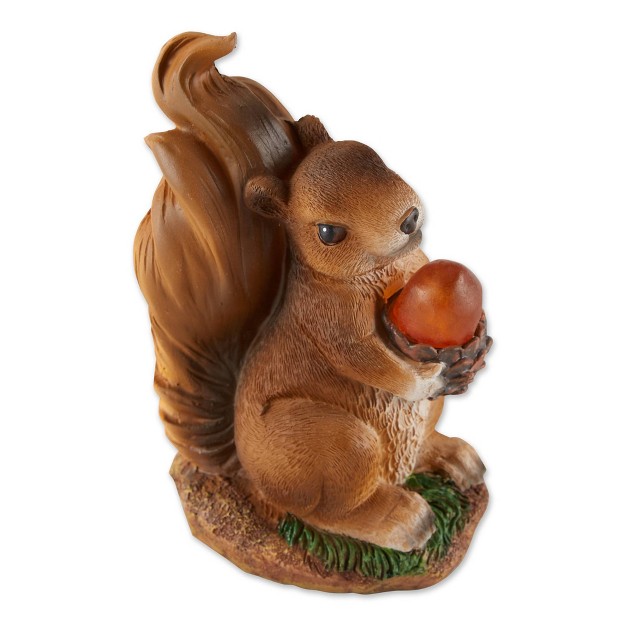 Squirrel Solar Statue Brown Zingz amp Thingz