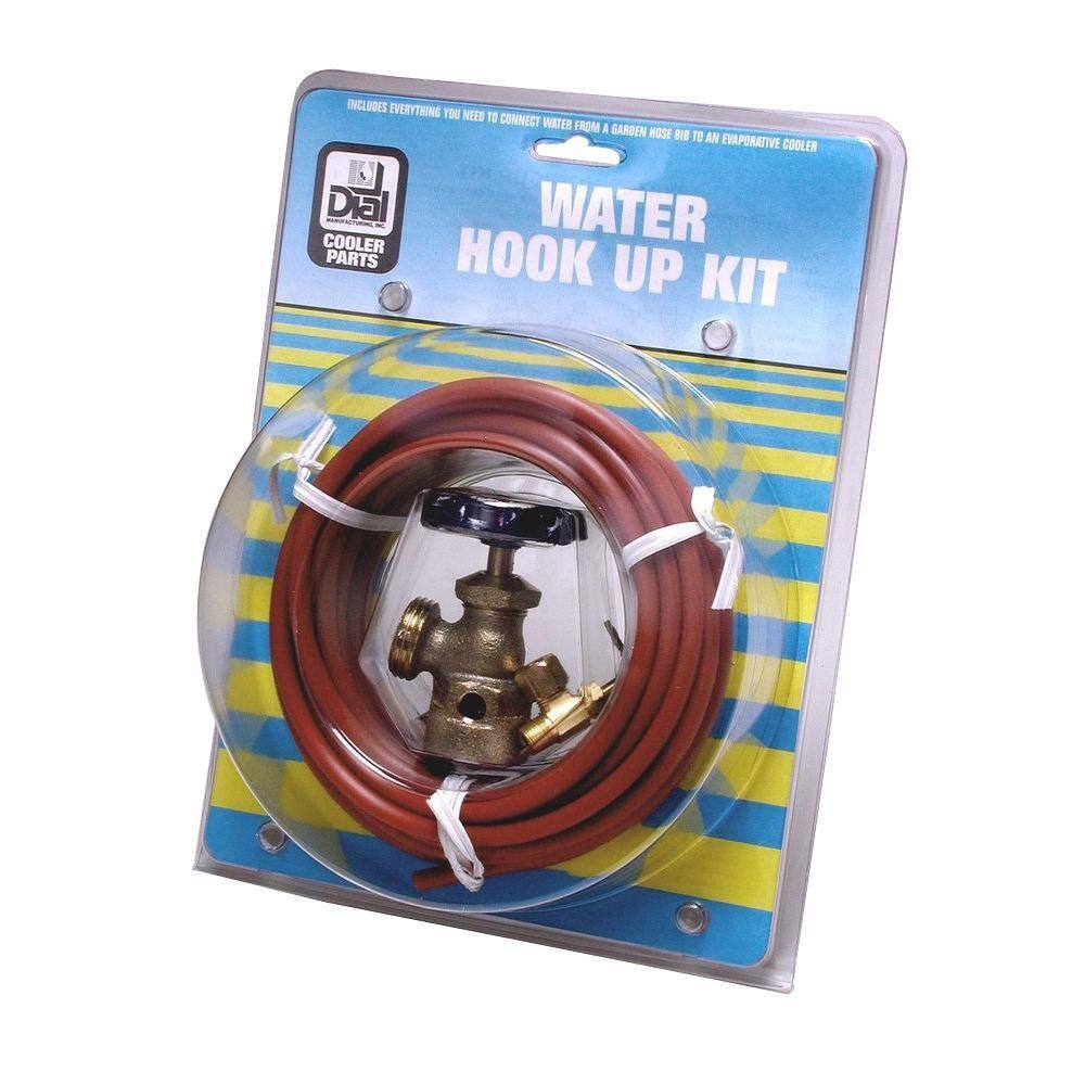 DIAL Evaporative Cooler Water Hook-Up Kit with Angle Valve 4479