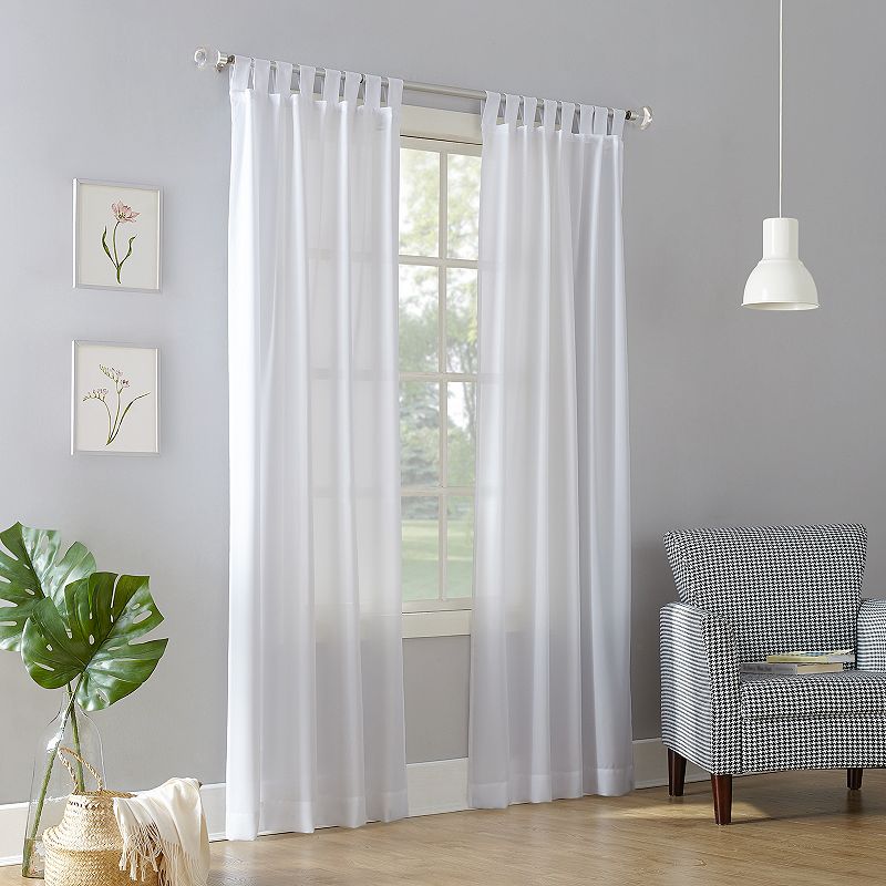 No. 918 1-Panel Jacob Tab Top Window Curtain