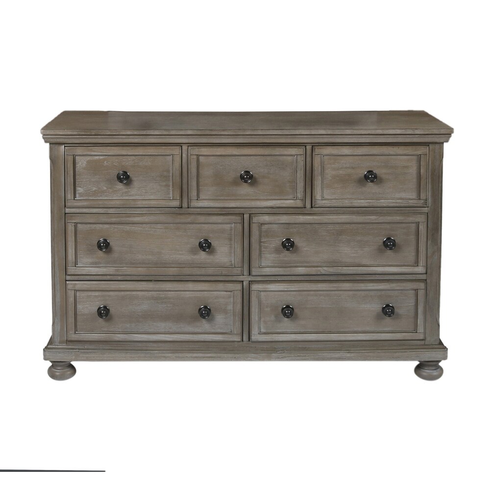 New Classic Furniture Capender Pewter 7 drawer Dresser