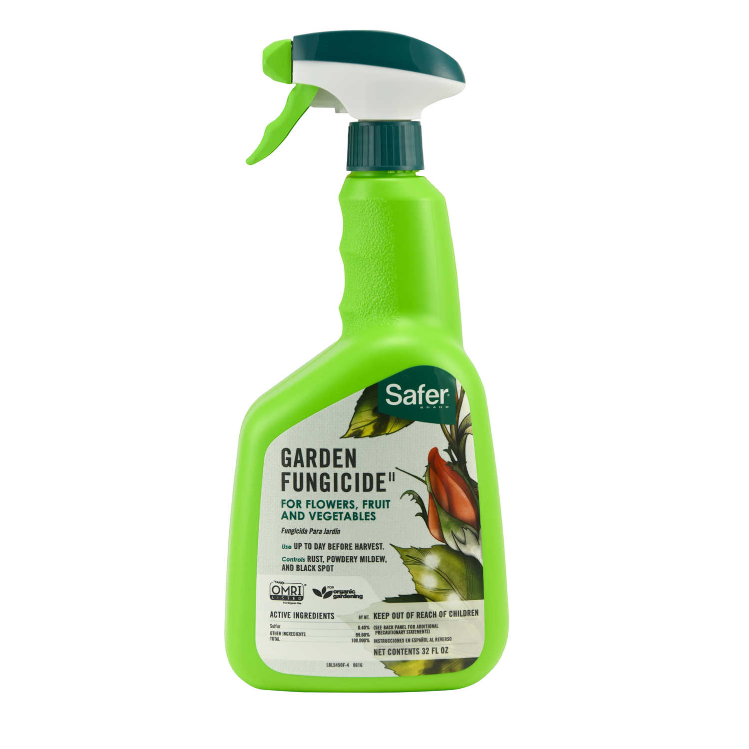 Safer Brand Organic Liquid Garden Fungicide 32 oz