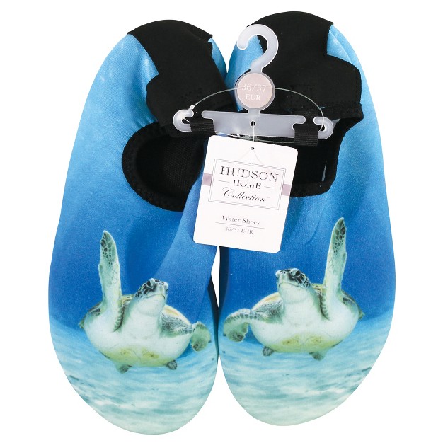 Hudson Baby Kids And Adult Water Shoes For Sports Yoga Beach And Outdoors Sea Turtle