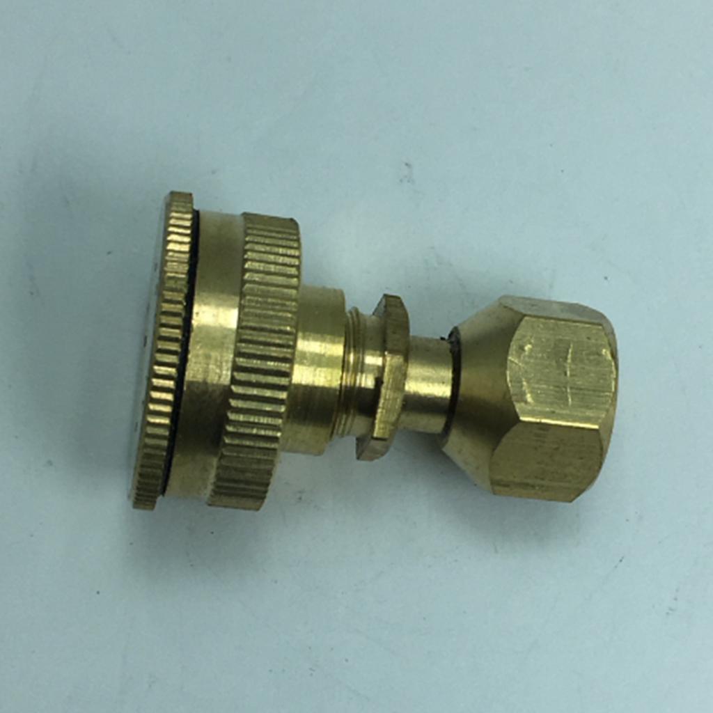 Mist Nozzle Adjustable Hole Thread Garden Sprinkler G1 / 4 