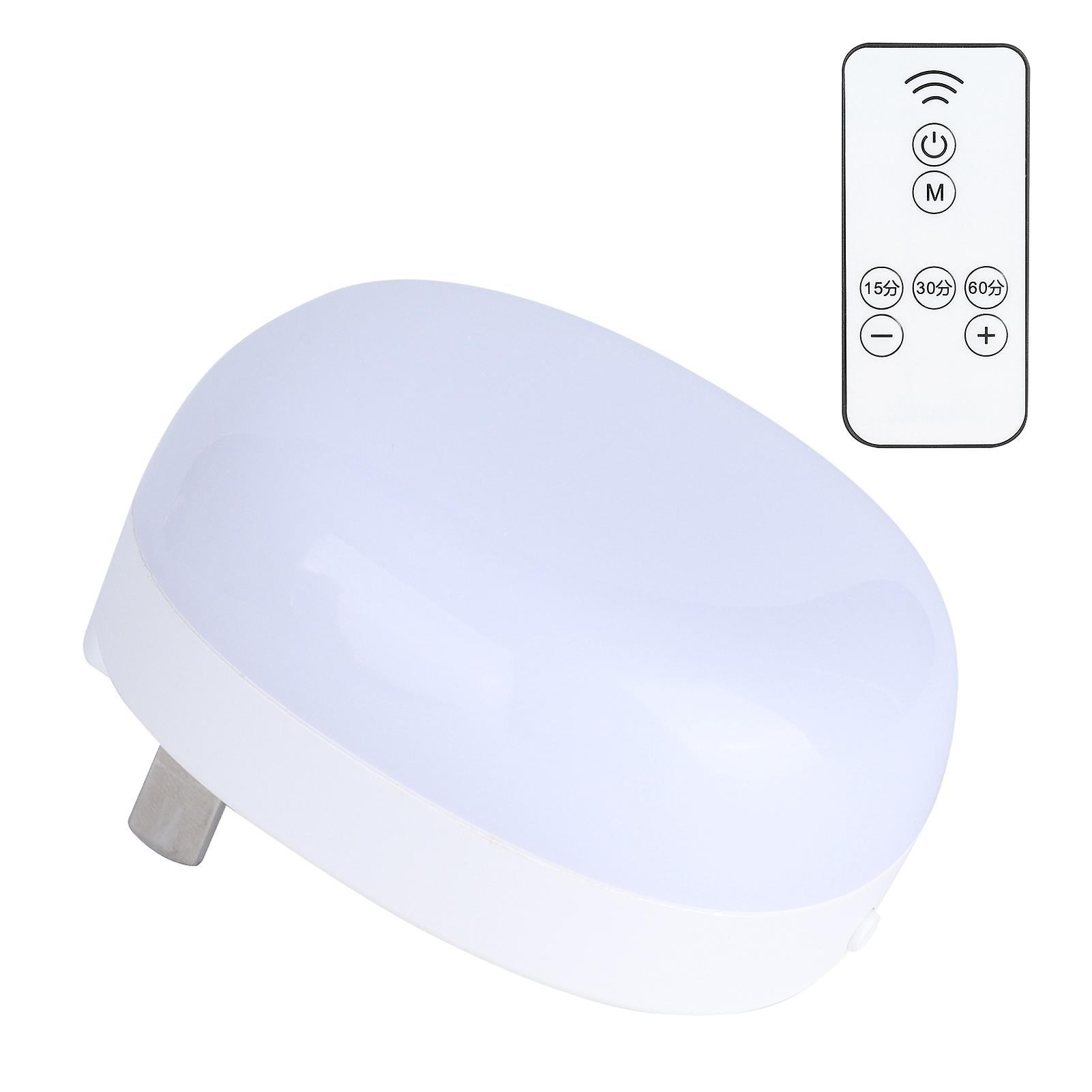 Remote Control Night Light Brightness Adjustable Smart LED Plug in Nightlight for Bedroom Hallway Kitchen CN Plug 220V