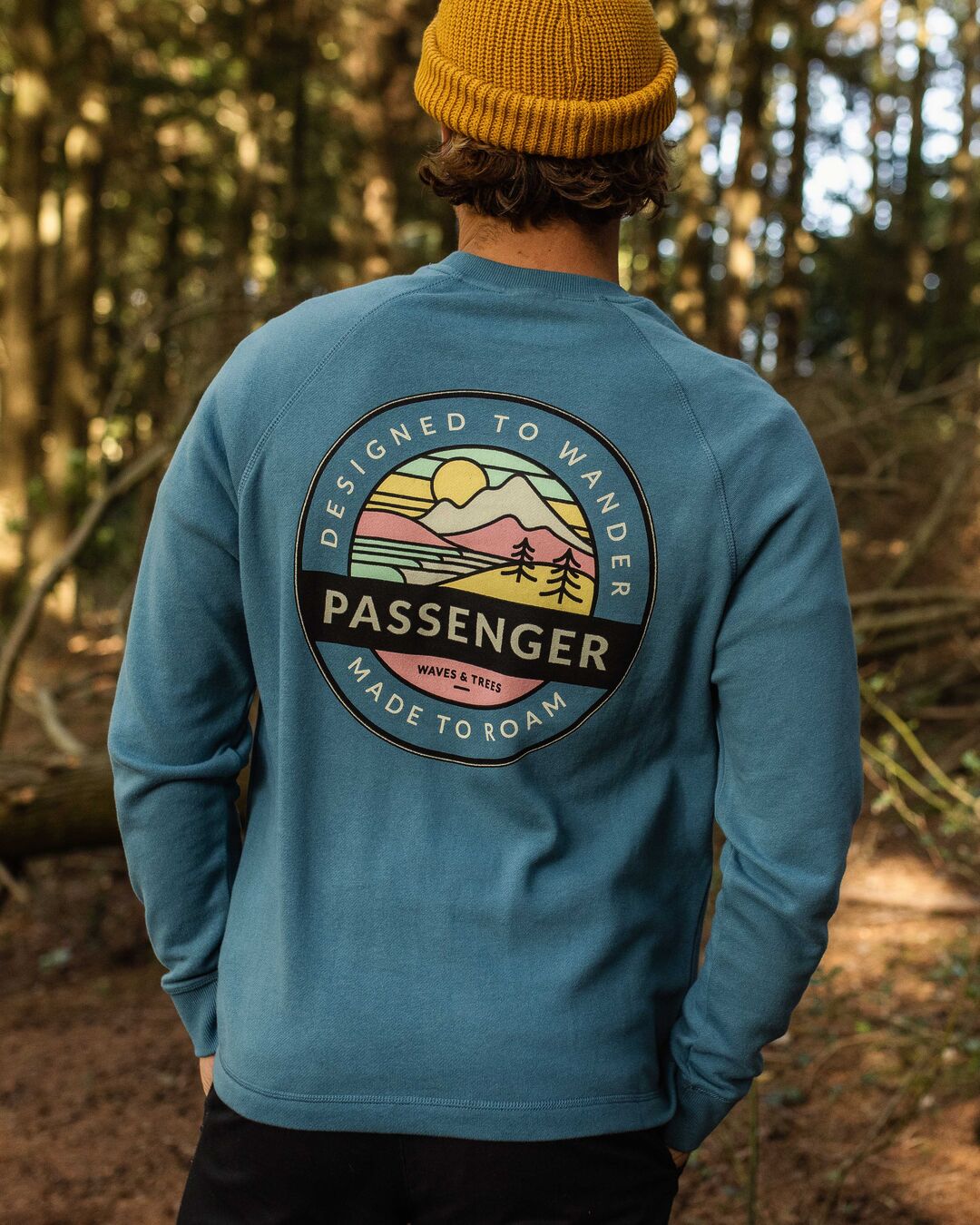 Odyssey Recycled Cotton Sweatshirt - Blue Steel