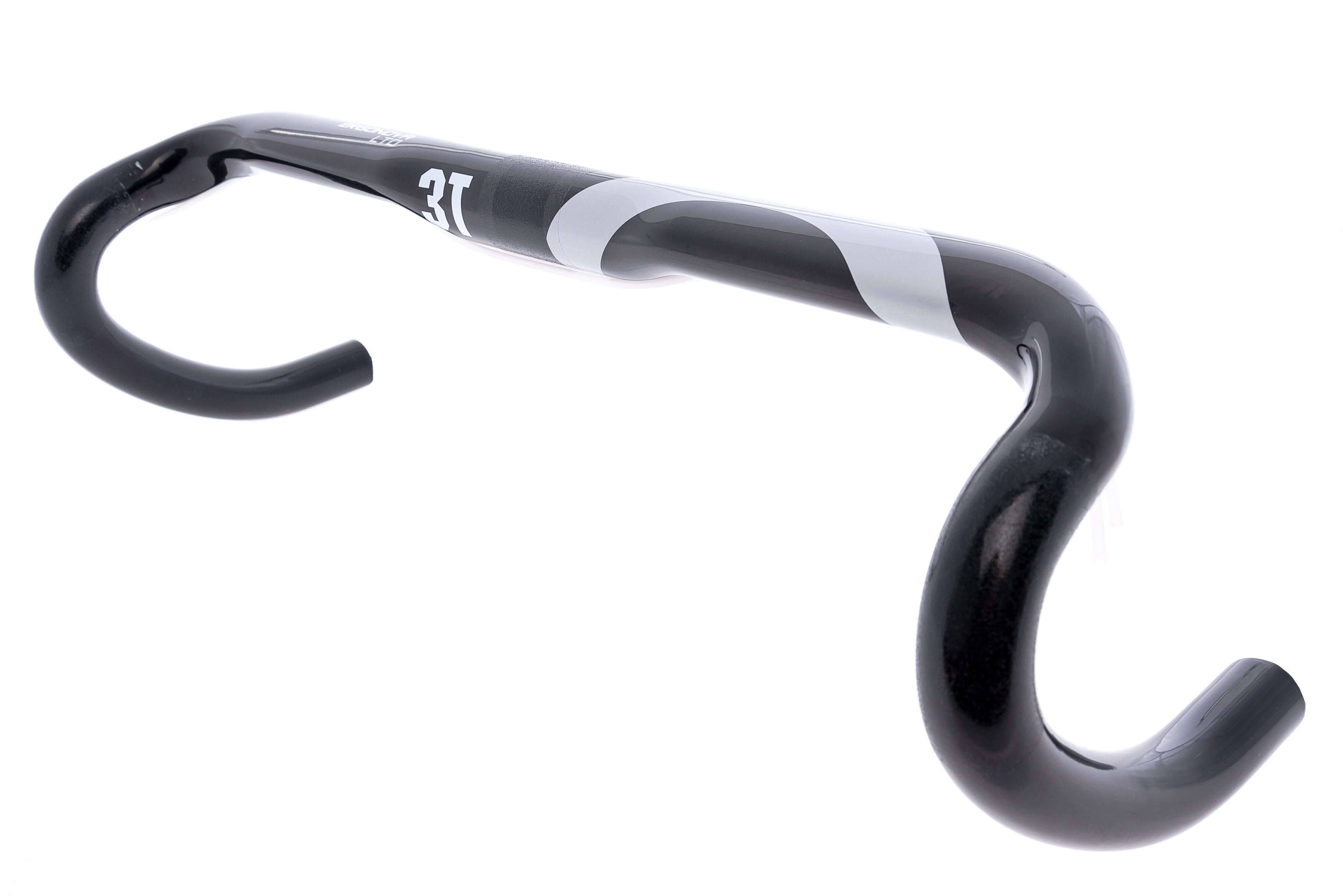 3T Ergonova LTD Handlbar 31.8mm x 44cm Carbon Silver Circle