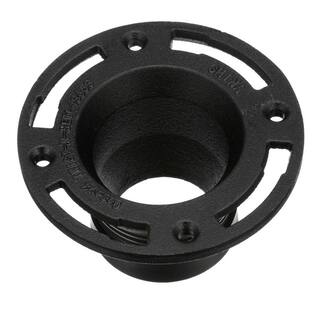 Oatey Twist-N-Set 4 in. Cast Iron Toilet Flange 436532