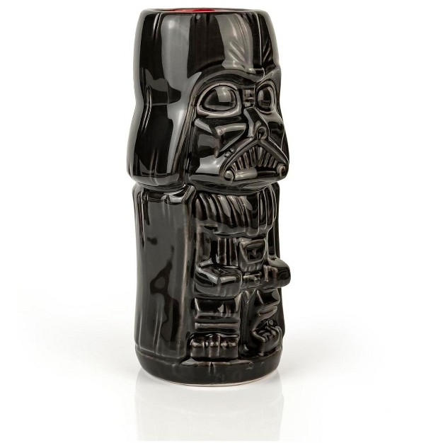 Beeline Creative Geeki Tikis Star Wars Darth Vader Mug Ceramic Tiki Style Cup Holds 14 Ounces