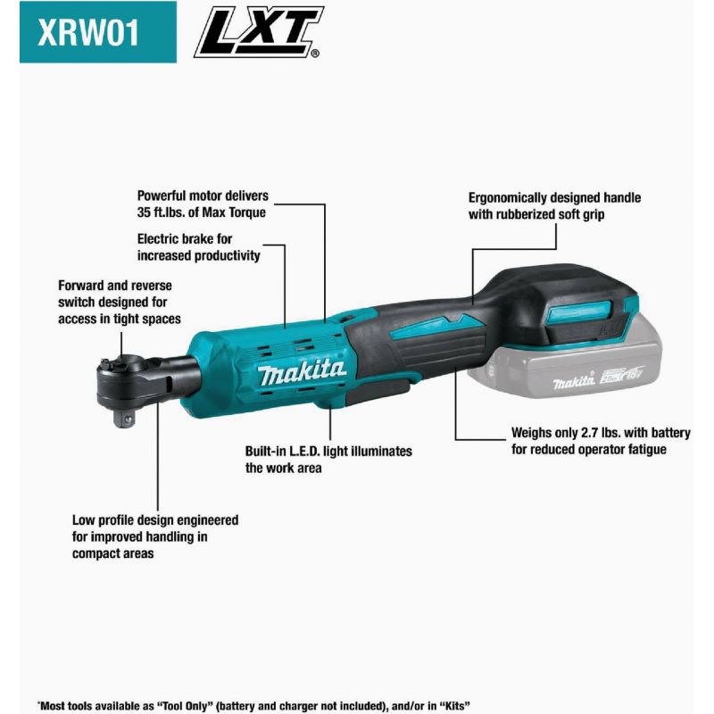 Makita 18V Cordless Ratchet Kit