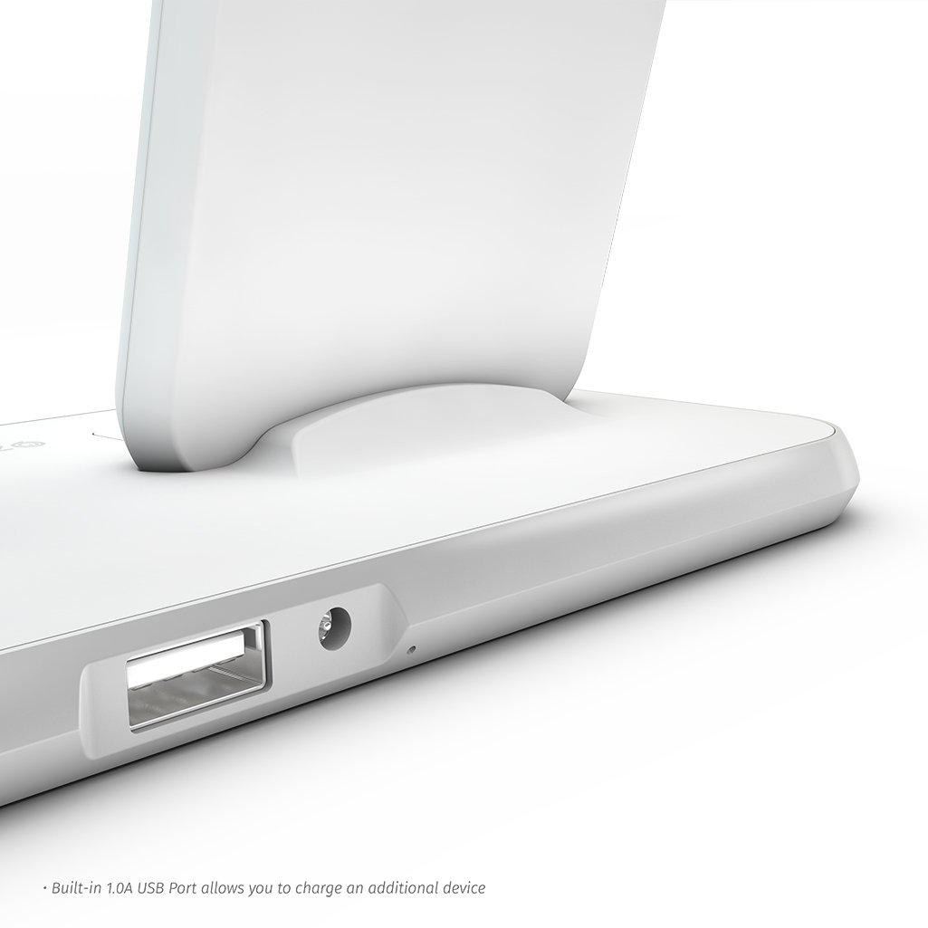 ZENS Stand+Dock Aluminium Wireless Charger