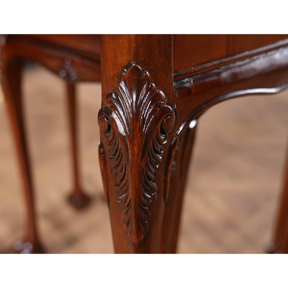 Chippendale Nesting Tables   Victorian   Side Tables And End Tables   by Niagara Furniture  Houzz