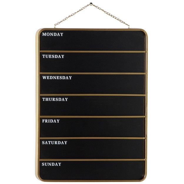 Wooden Sign Calendar Wall Decor Black Olivia amp May