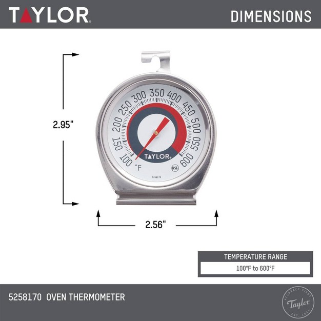 Taylor Ambient Oven Grill Temperature Thermometer