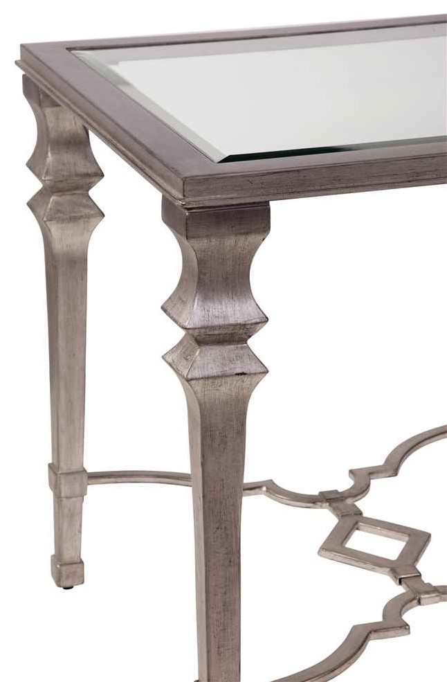 Bassett Mirror Sylvia SQ End   Traditional   Side Tables And End Tables   by ShopLadder  Houzz