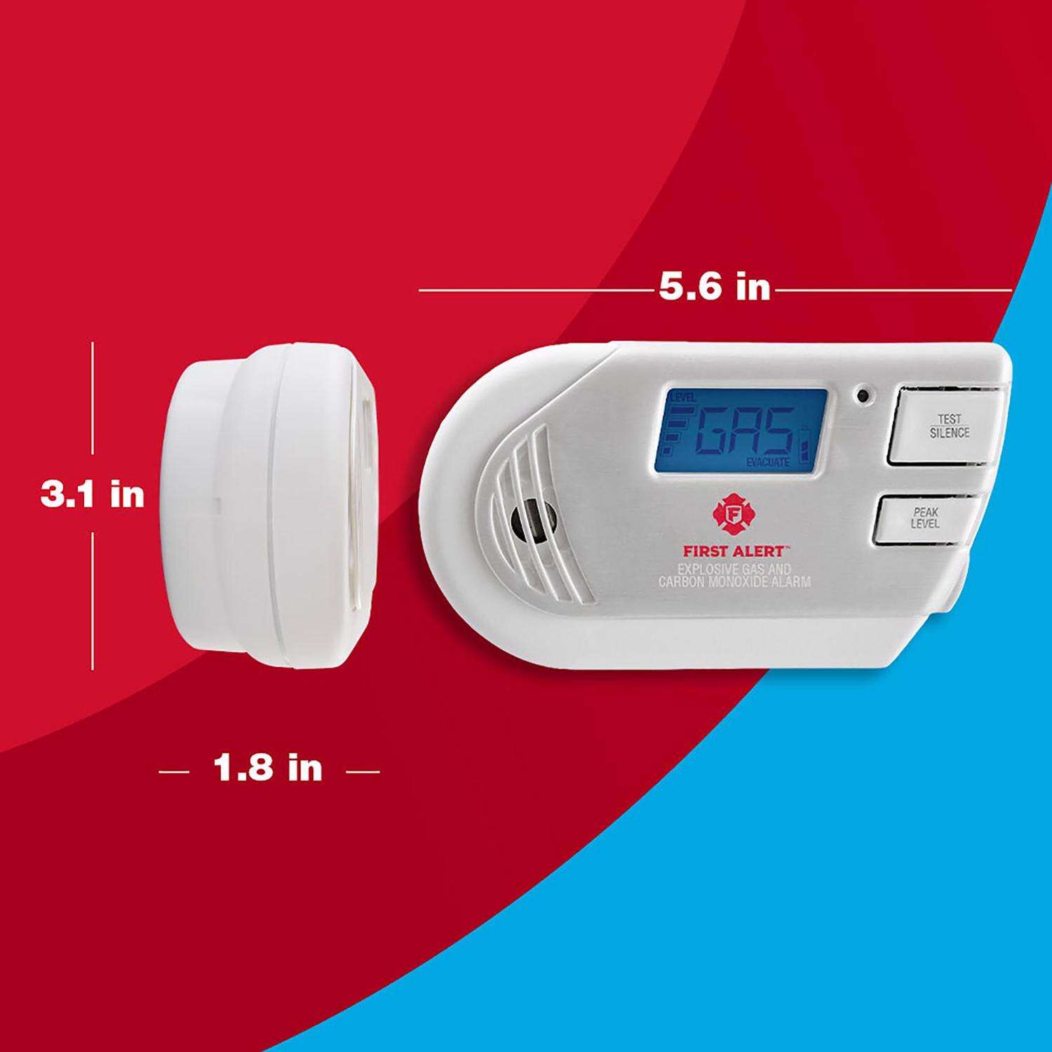 First Alert Plug-in Electrochemical Explosive Gas and Carbon Monoxide Detector