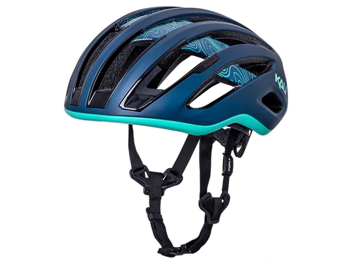 Kali Grit Road Helmet - Topo Matt Teal
