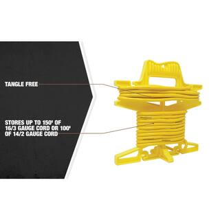 Yellow Jacket Cord Wiz Yellow Extension Cord Holder 64827501