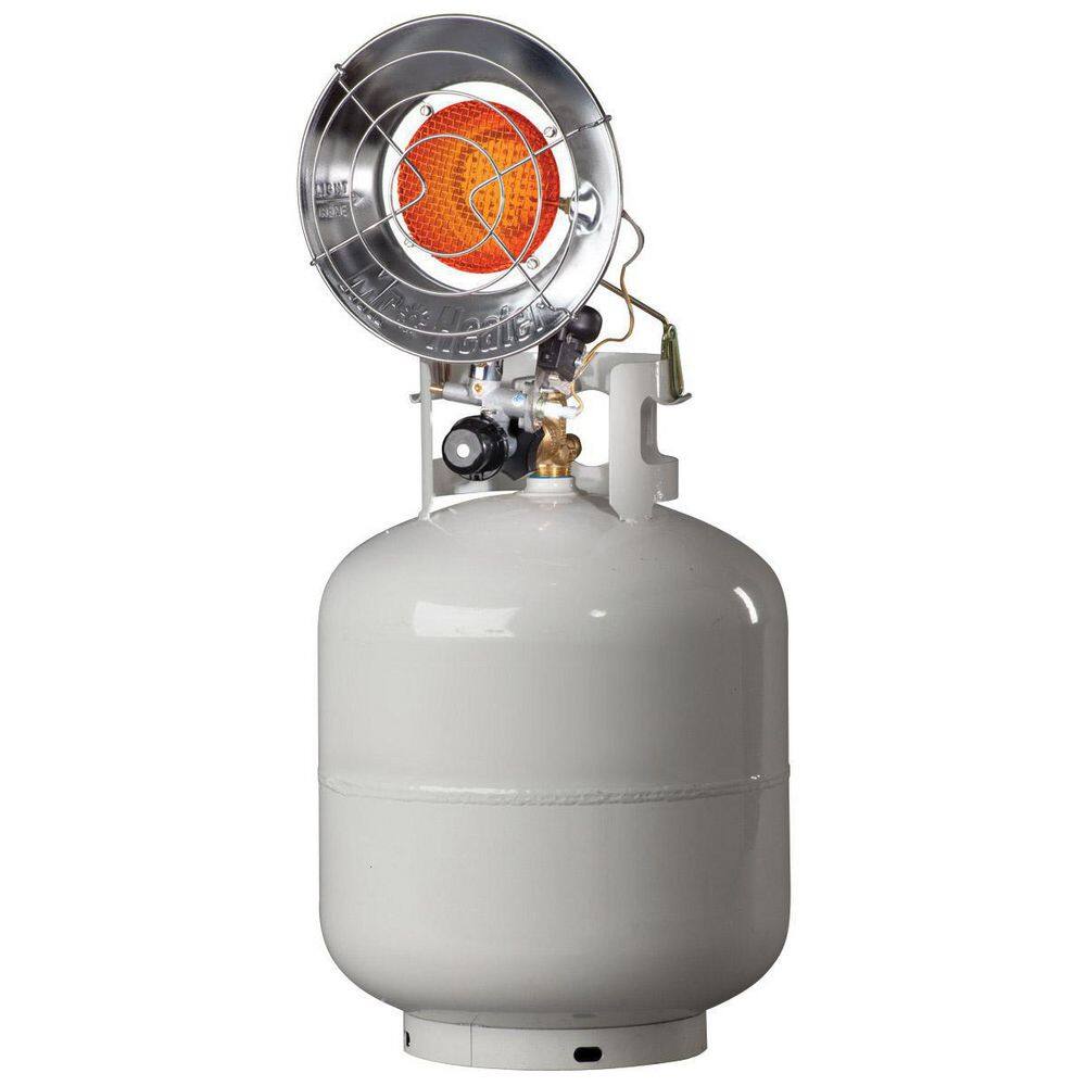 Mr. Heater Tank Top 15000 BTU Radiant Propane Space Heater with Spark Ignition MH15TS