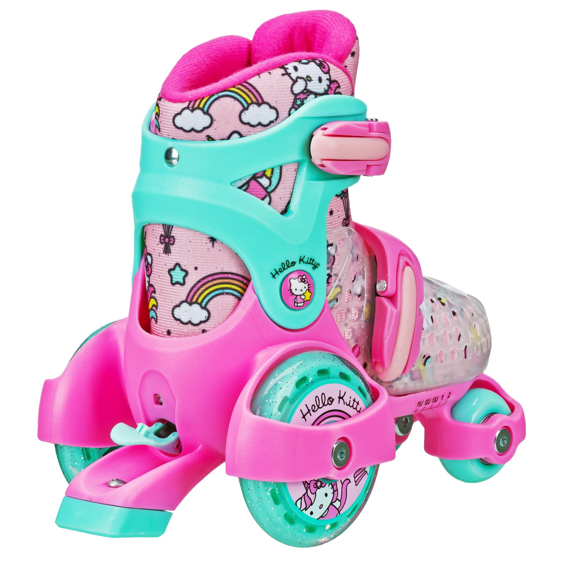 Roller Derby EZ Roll Adjustable Hello Kitty Skate， Size 11-2