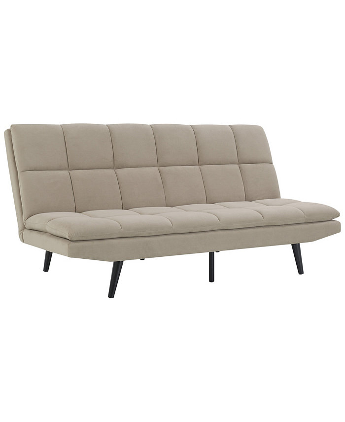 Abbyson Living Jaden 70 Fabric Convertible Sofa