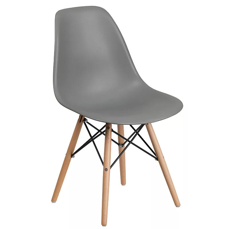 Flash Furniture Elon Two-Tone Dining Chair