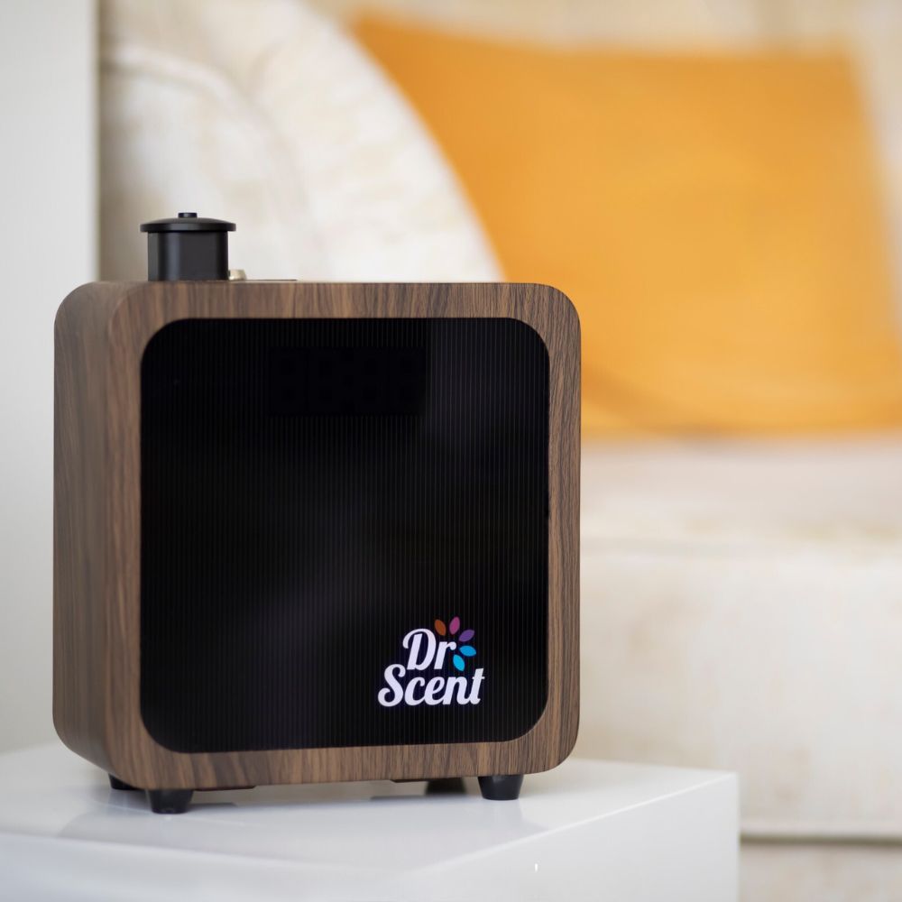 Smart Diffuser Machine With App | Dr Scent Wood (Small) 10X10M | Dr-S-Wood