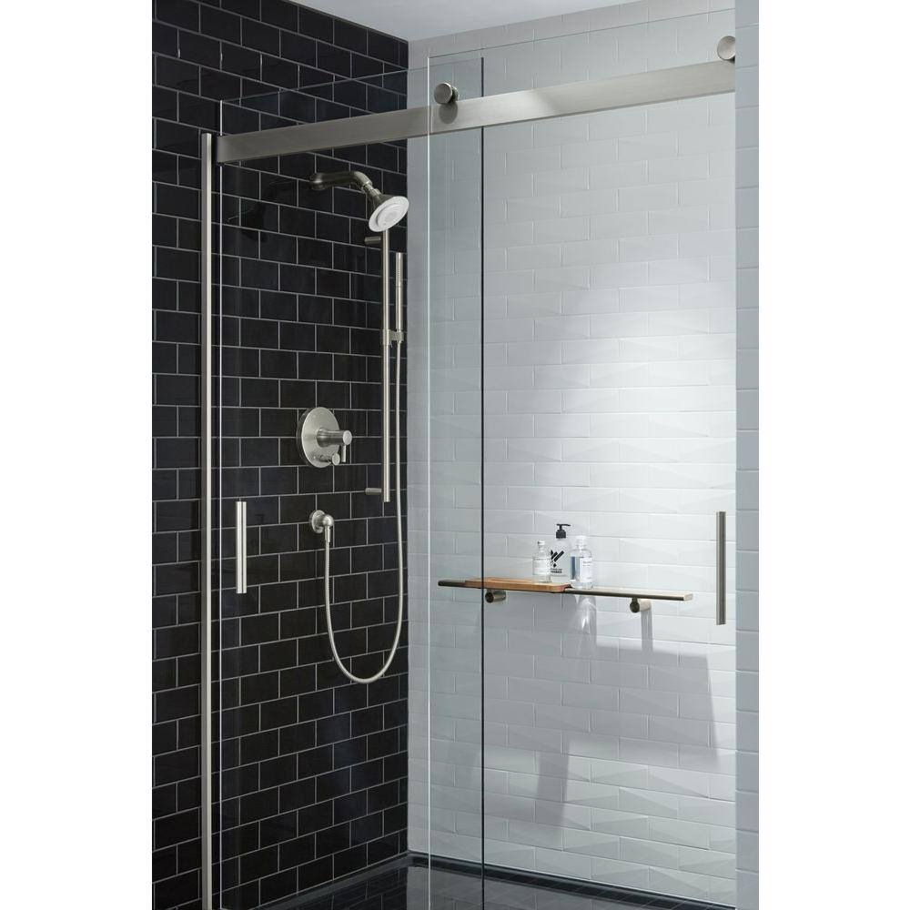 KOHLER 30 in. Brass Slide Bar in Vibrant Brushed Nickel K-8524-BN