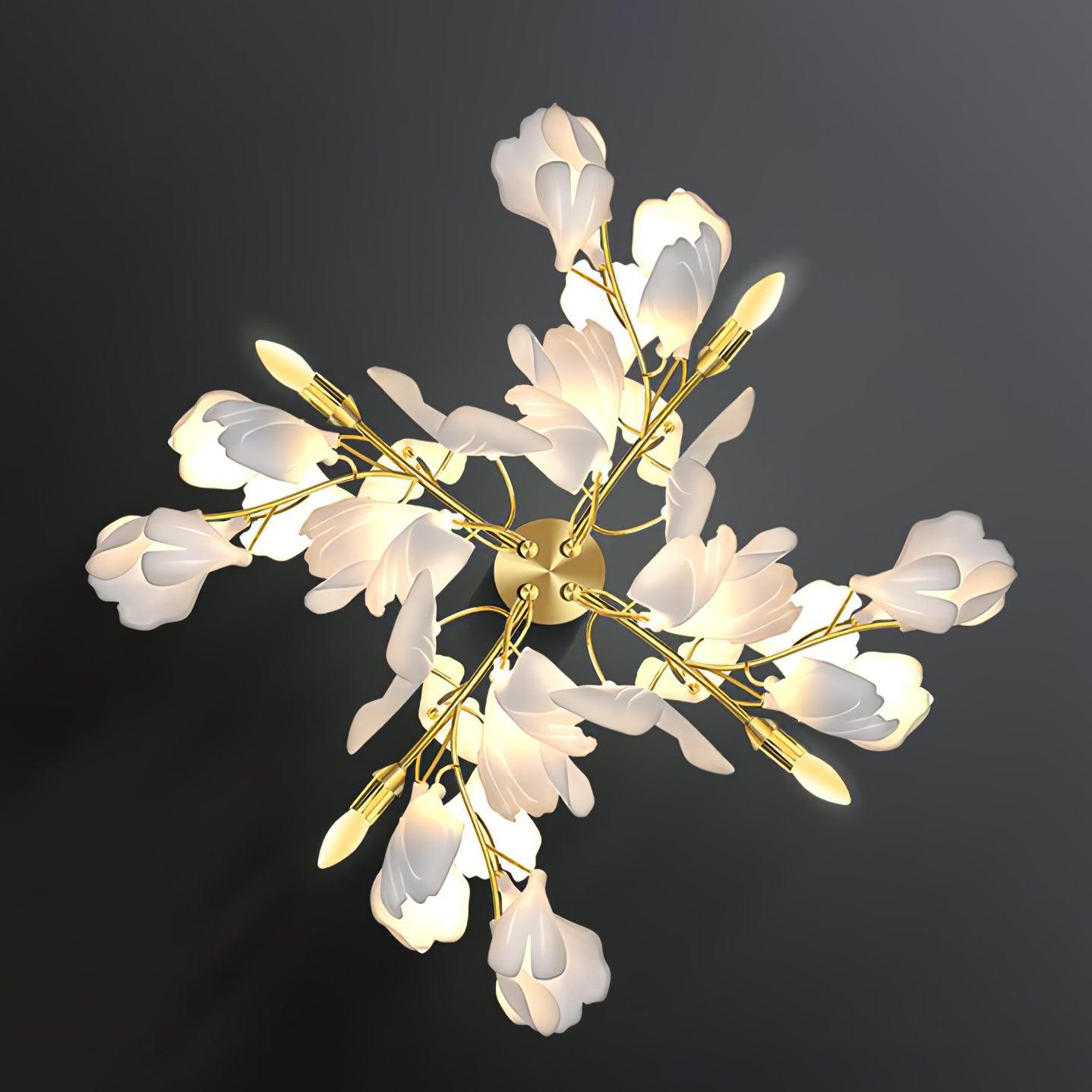 Gingko Flowers Wall Lamp