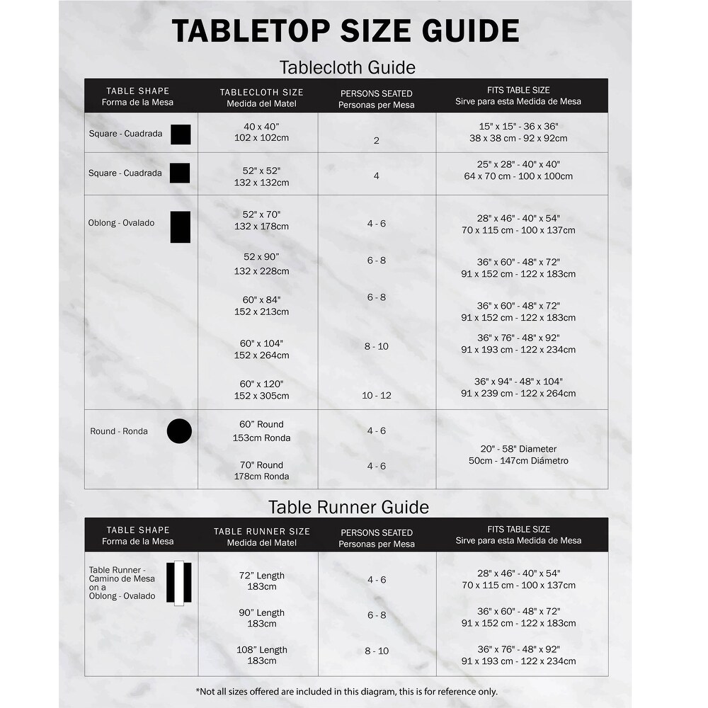 DII Summer Vinyl Tablecloth