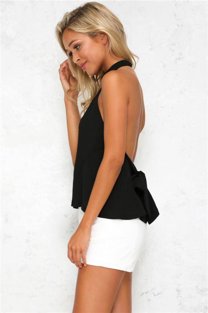 Heavenly Love Top Black