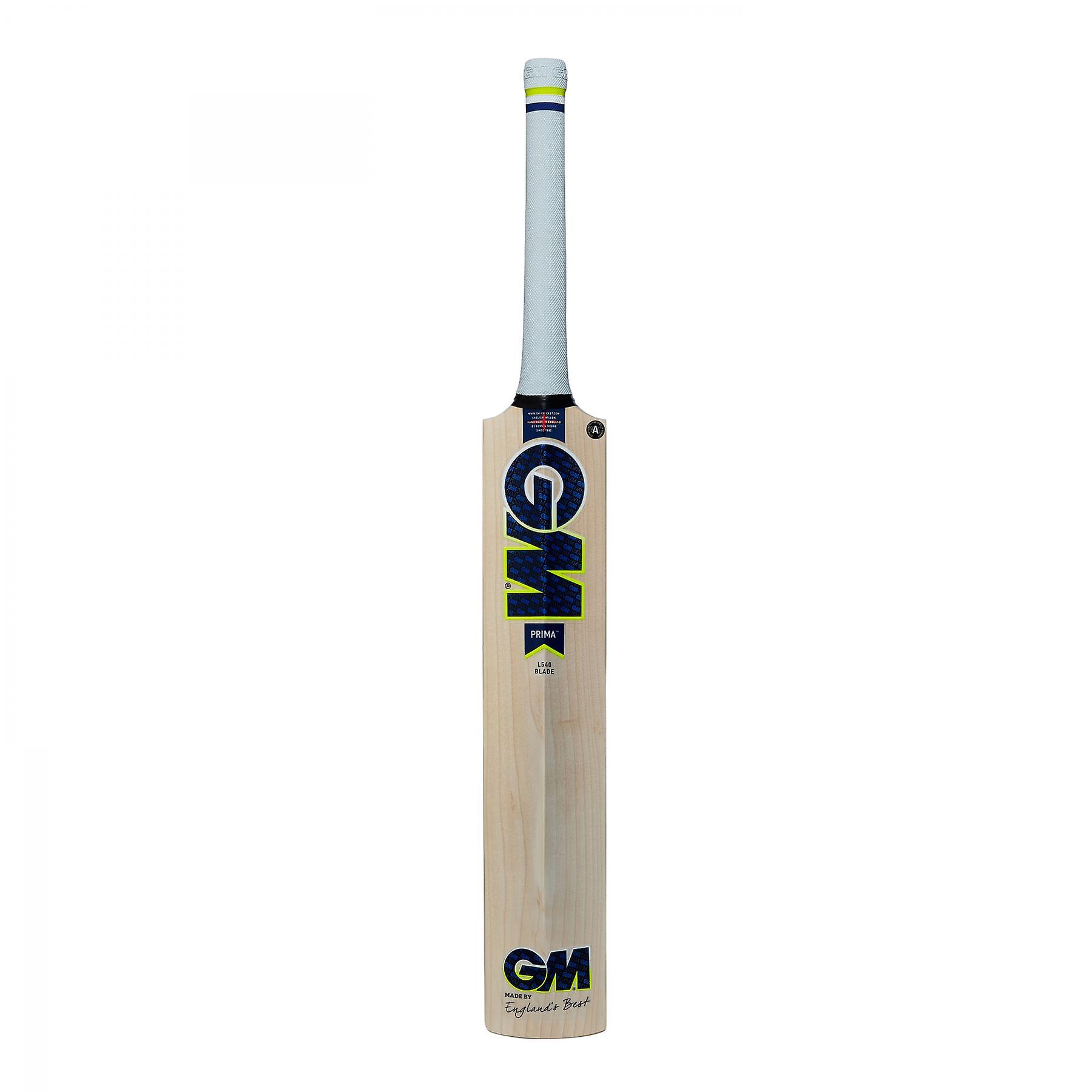 Gunn and Moore Junior Bat Cricket PRIMA DXM 404 Rubber Grip Handle English Willow