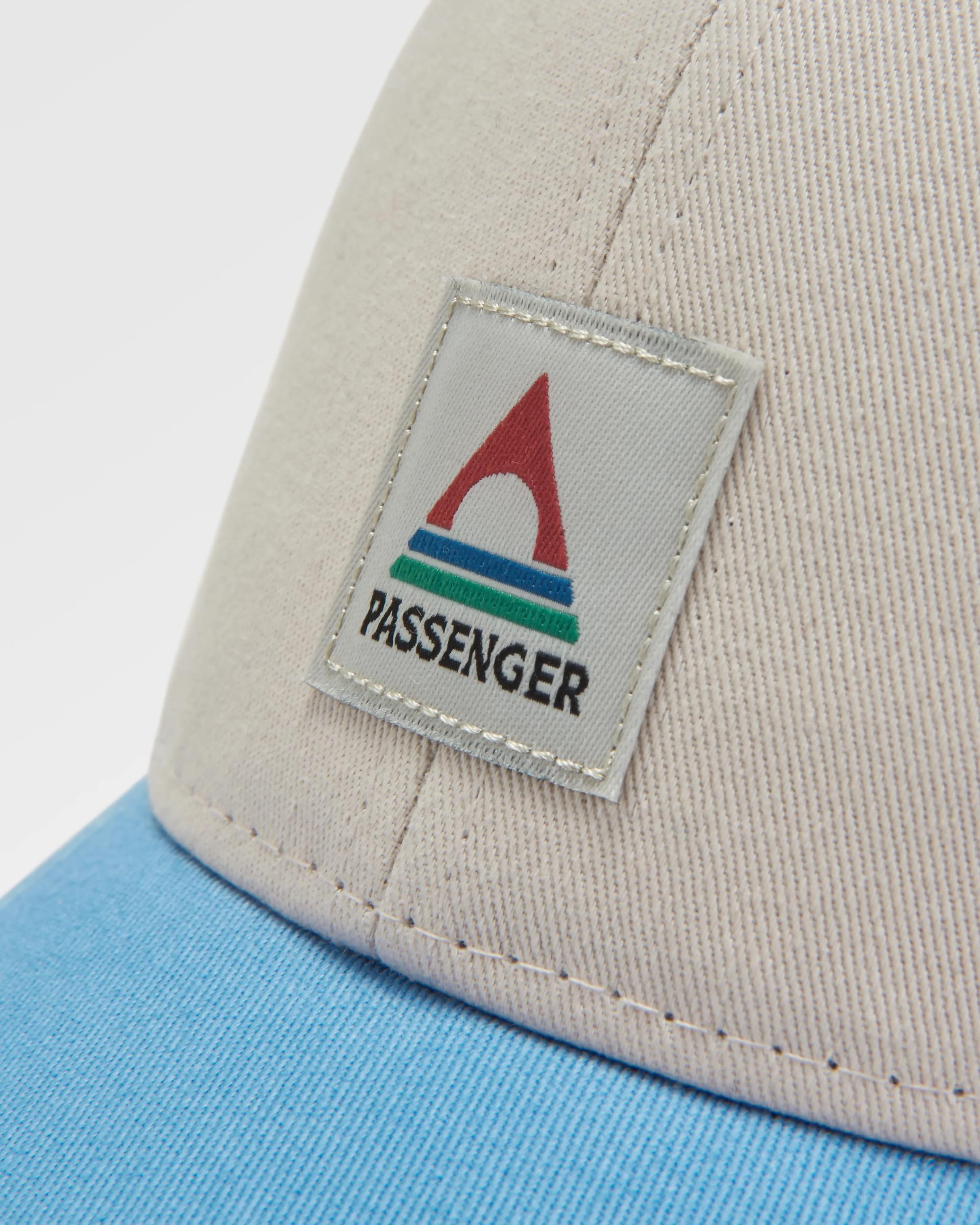 Heritage Mesh Snapback Cap - Cornflower