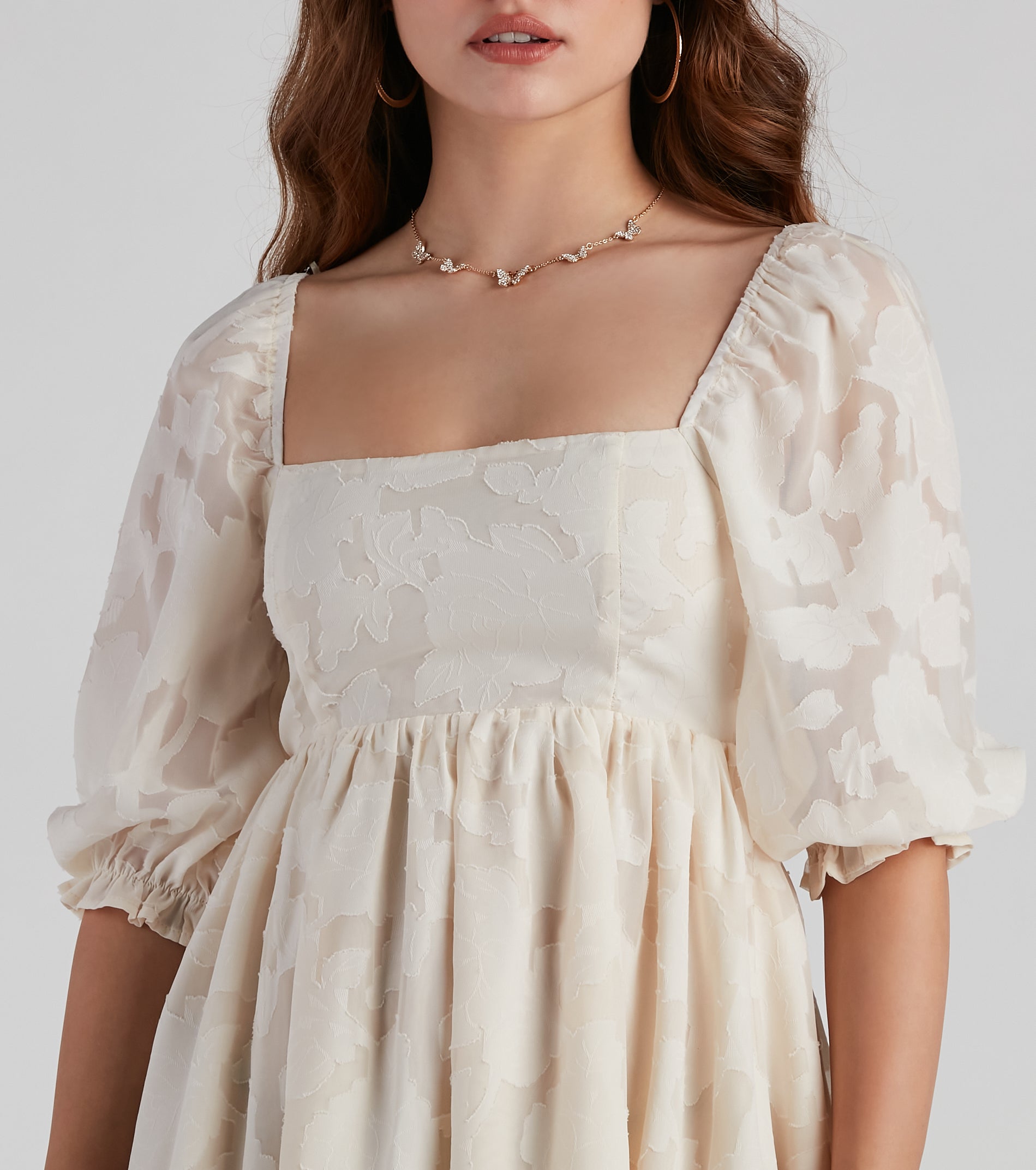 So Effortless Chiffon Skater Dress