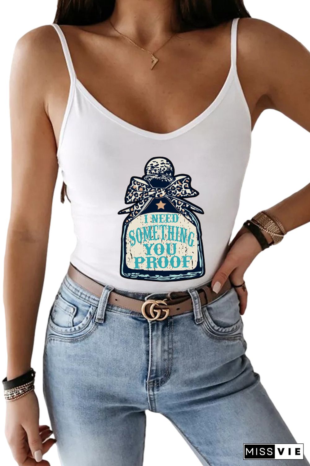 I need something you proof Print Slip Tank Top Wholesale