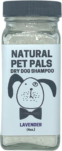 Natural Pet Pals Dirty Dog Lavender Dry Dog Shampoo， 4-oz bottle