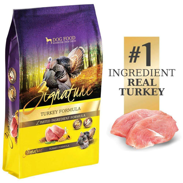 Zignature Limited Ingredient Diet Grain Free Turkey Formula Dry Dog Fo