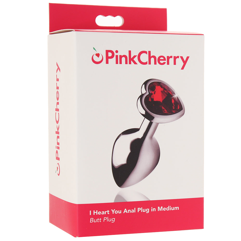 FantasyCherry I Heart You Anal Plug in Medium